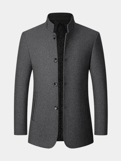Men's Stand Collar Winter Coat