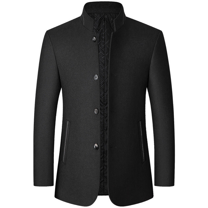 Men's Stand Collar Winter Coat