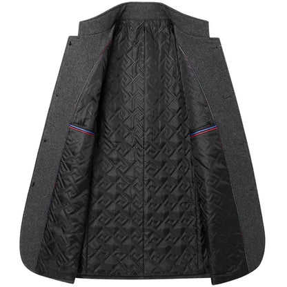 Men's Stand Collar Winter Coat
