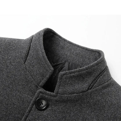 Men's Stand Collar Winter Coat