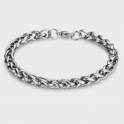 Men's Twisted Rope Chain Bracelet