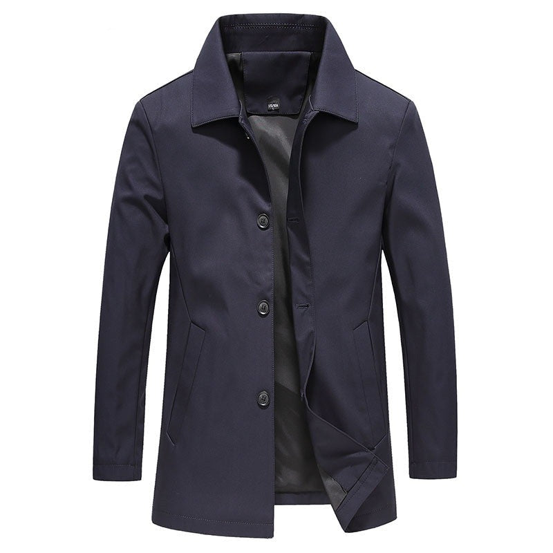 Men's Windproof Car Coat Jacket