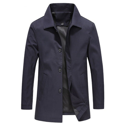 Men's Windproof Car Coat Jacket
