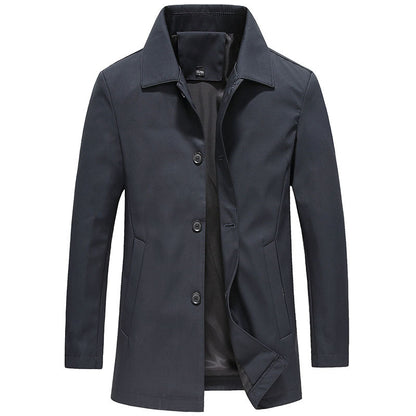 Men's Windproof Car Coat Jacket