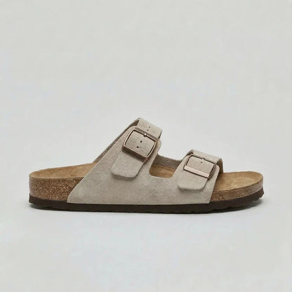Unisex Double Buckle Comfort Slide Sandals
