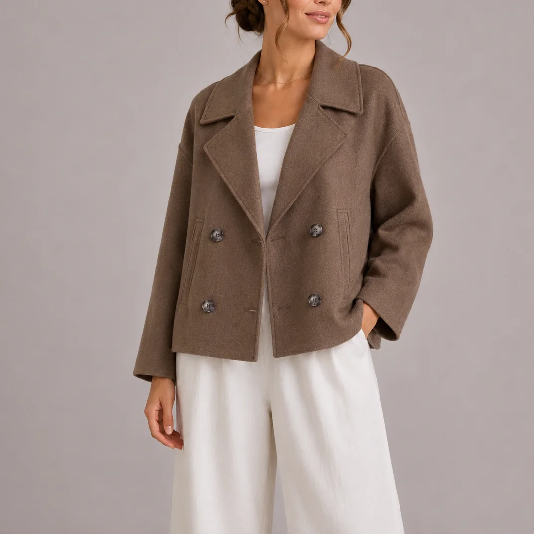 Women's Double-Breasted Tailored Jacket