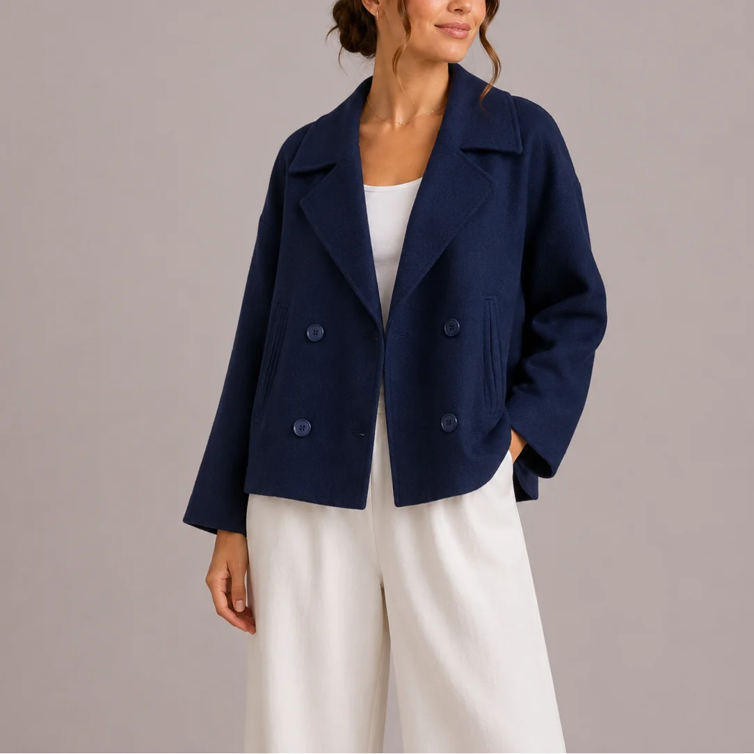 Women's Double-Breasted Tailored Jacket