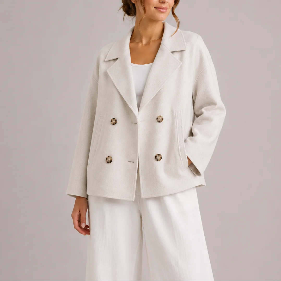 Women's Double-Breasted Tailored Jacket