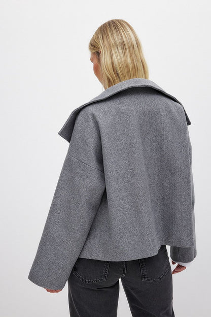 Women's Double-Breasted Wool Jacket