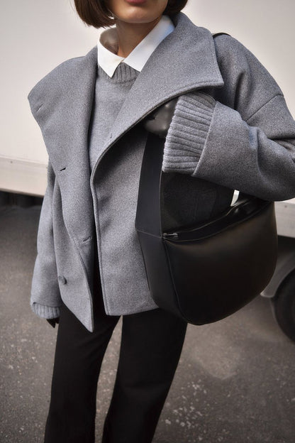 Women's Double-Breasted Wool Jacket