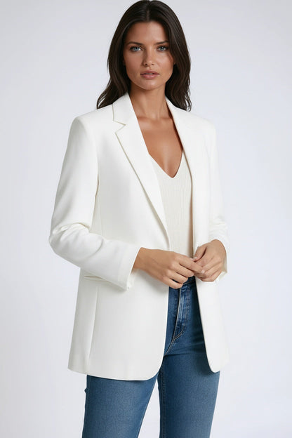 Women’s Elegant Longline Blazer Jacket