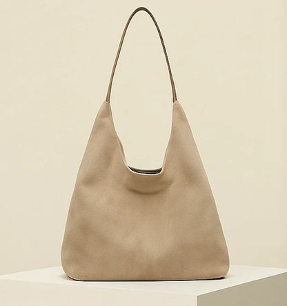 Women's Faux Suede Hobo Shoulder Bag