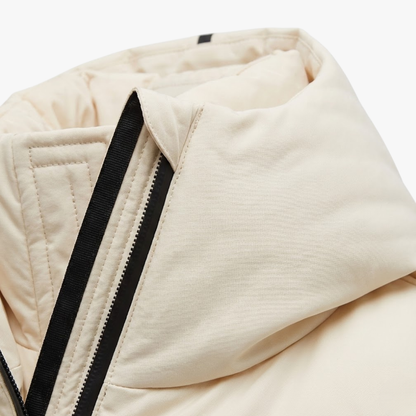 Women’s Hooded Belted Peplum Ski Jacket