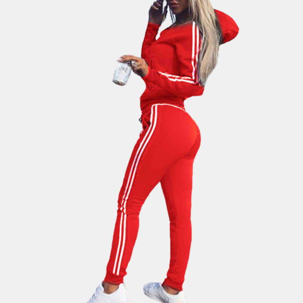 Women's Hoodie and Jogger Tracksuit Set