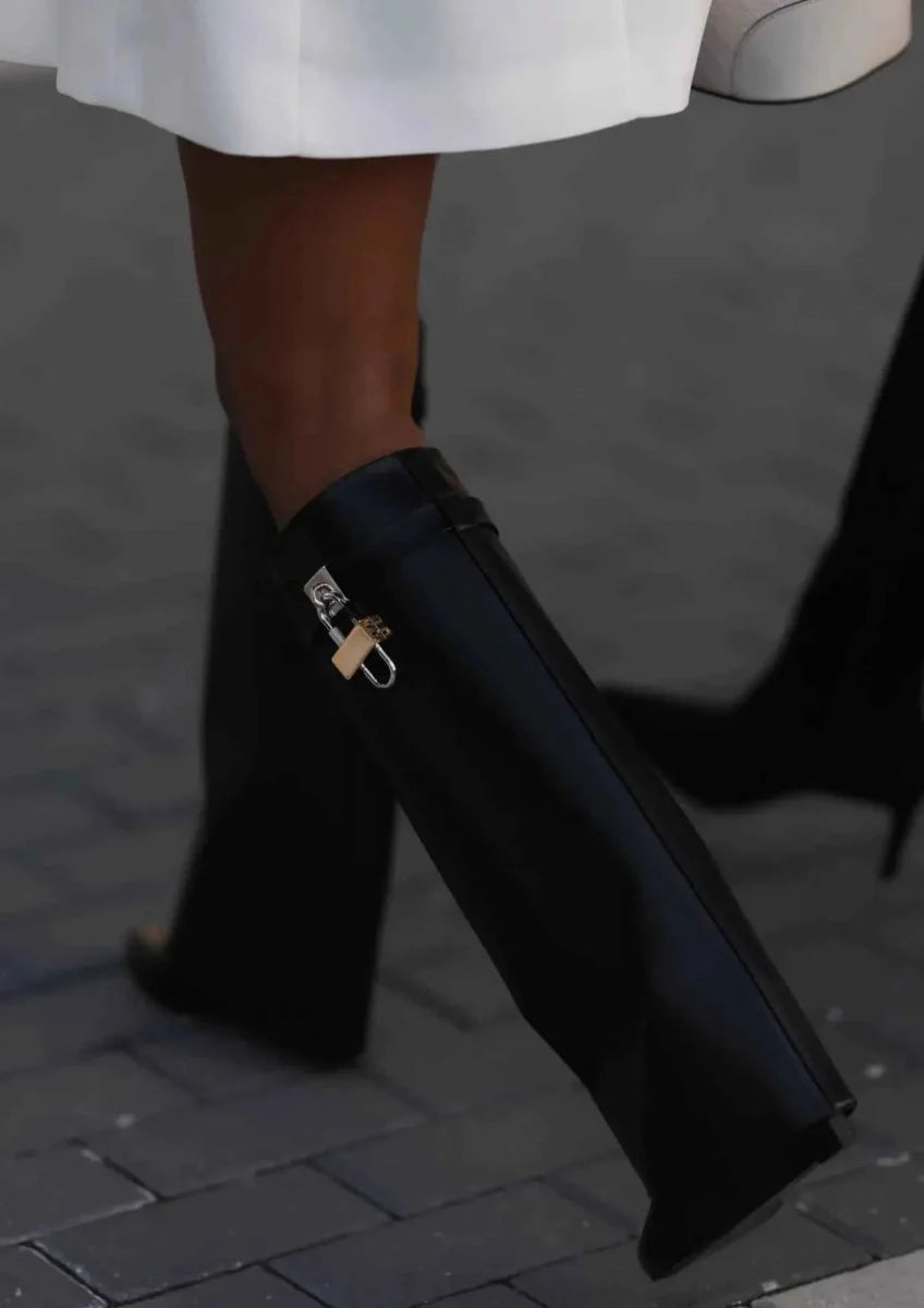 Women’s Knee High Pointed Toe Boots