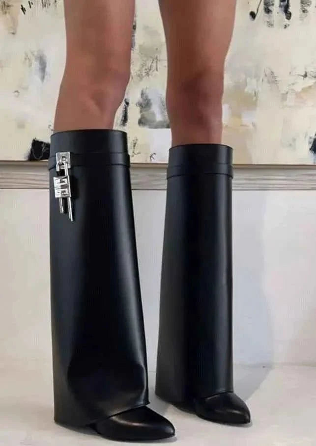 Women’s Knee High Pointed Toe Boots