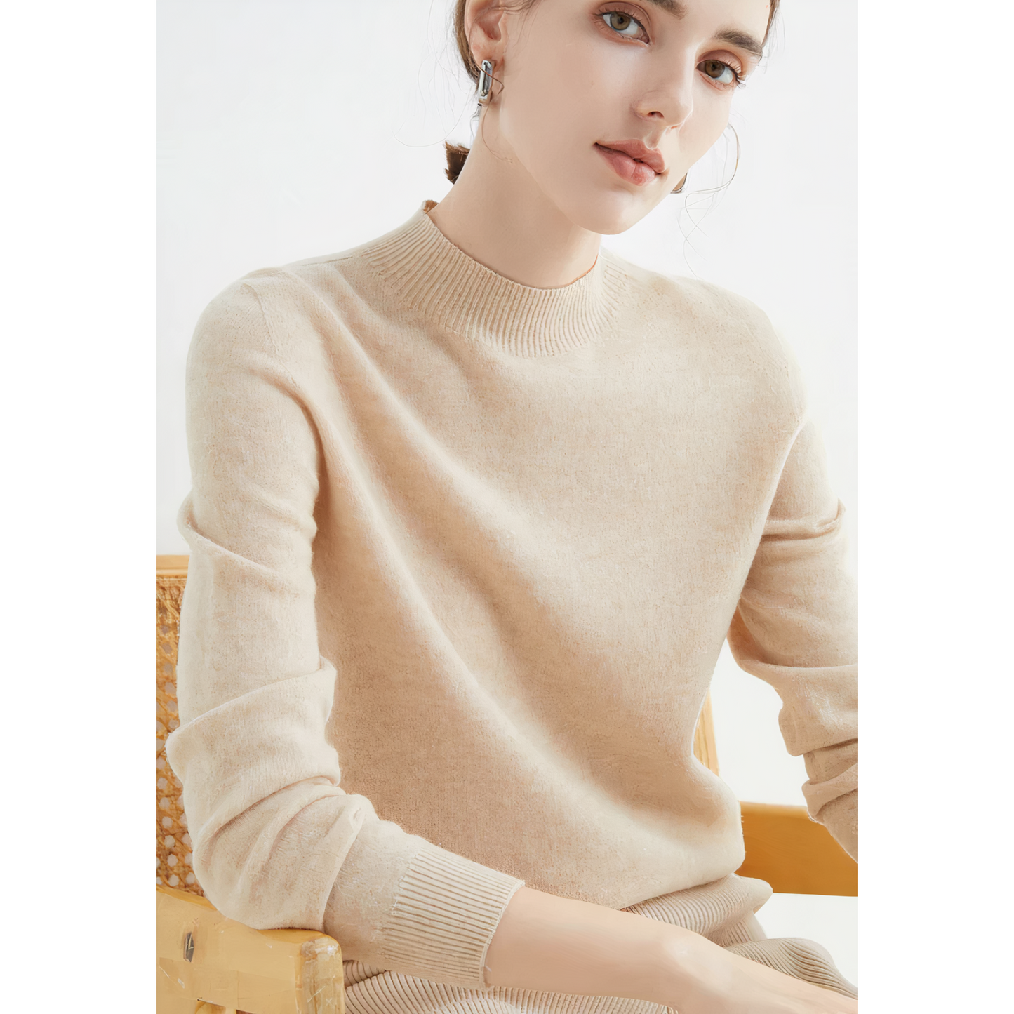 Women's Knitted Soft-Touch Sweater
