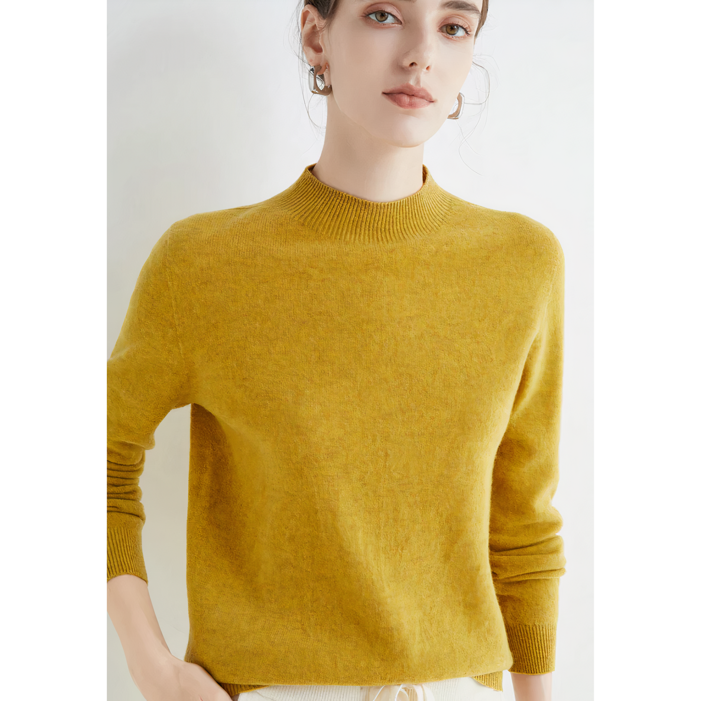 Women's Knitted Soft-Touch Sweater