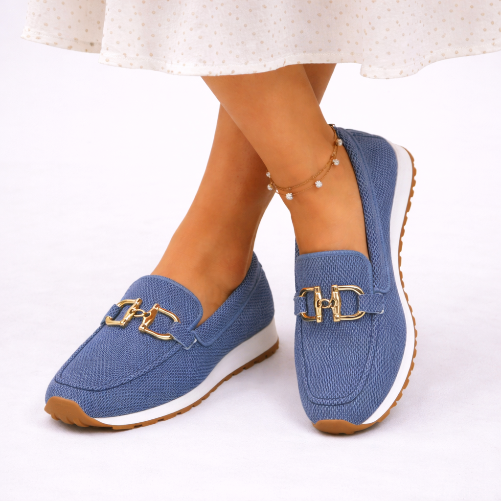 Women’s Lightweight Buckle Loafers for Everyday Wear