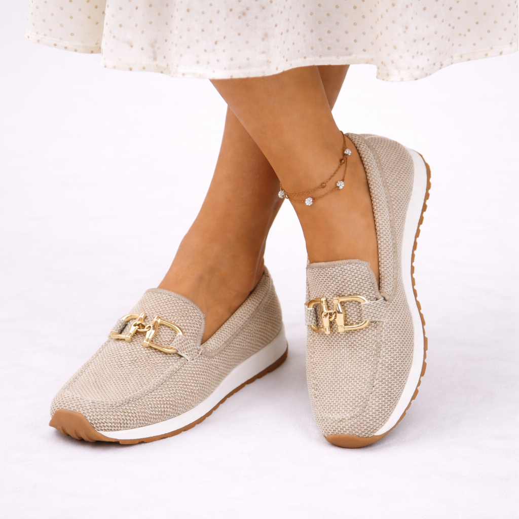 Women’s Lightweight Buckle Loafers for Everyday Wear