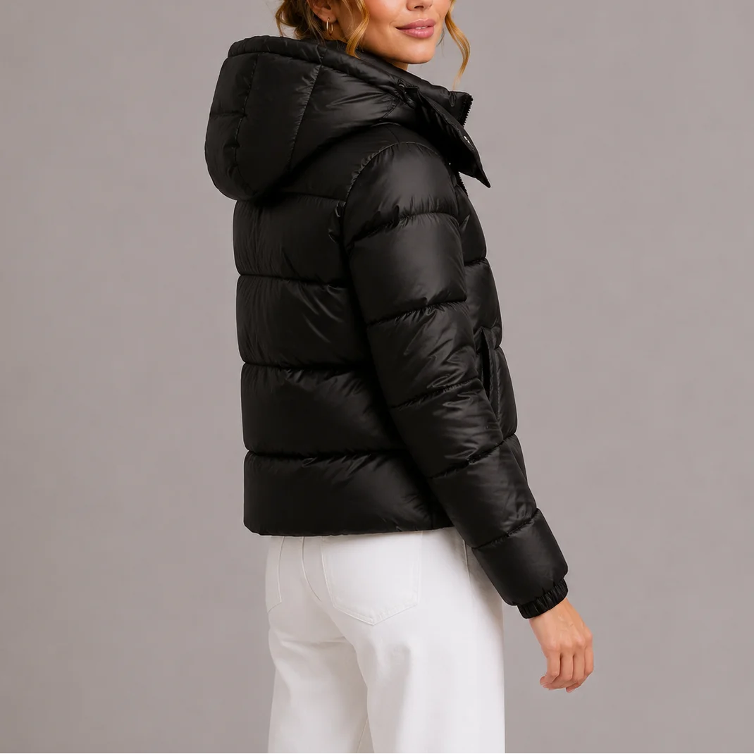 Women's Lightweight Hooded Puffer Jacket