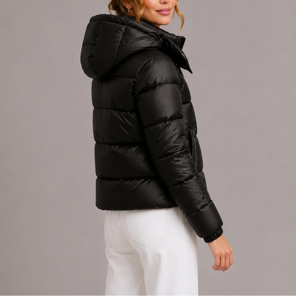 Women's Lightweight Hooded Puffer Jacket