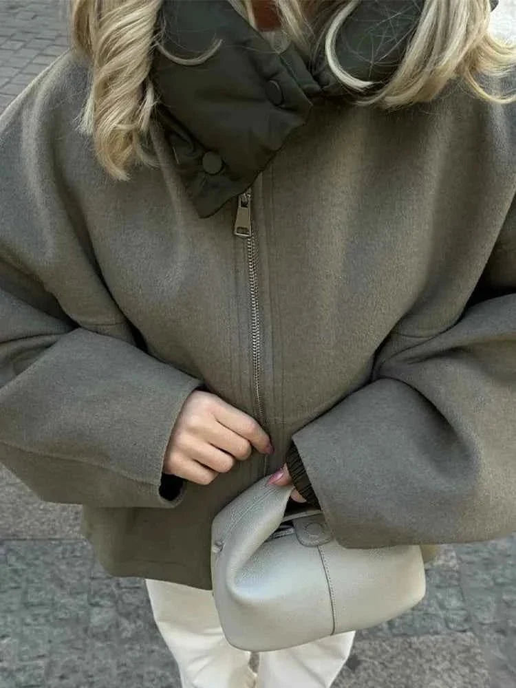 Women’s Oversized Hooded Puffer Jacket