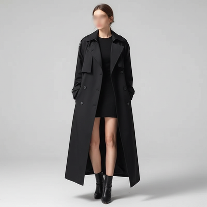 Women's Oversized Long Trench Coat