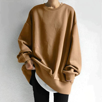 Women's Oversized Round Neck Jumper
