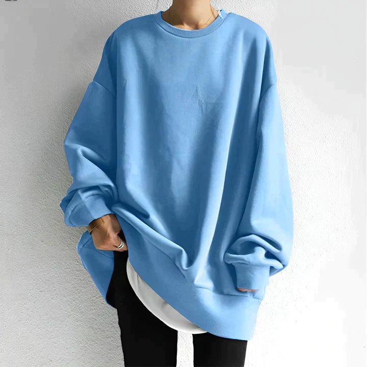 Women's Oversized Round Neck Jumper