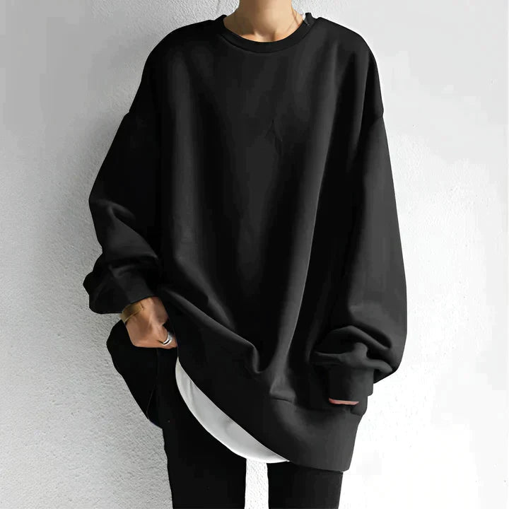 Women's Oversized Round Neck Jumper