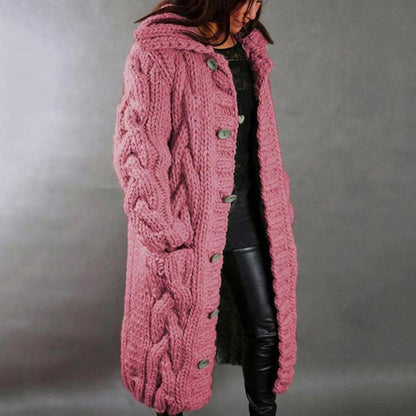 Women's Relaxed Knit Layering Coat
