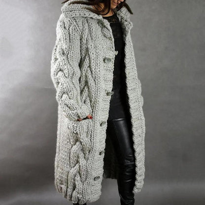 Women's Relaxed Knit Layering Coat
