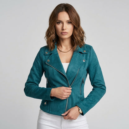 Women's Sleek Everyday Leather Jacket