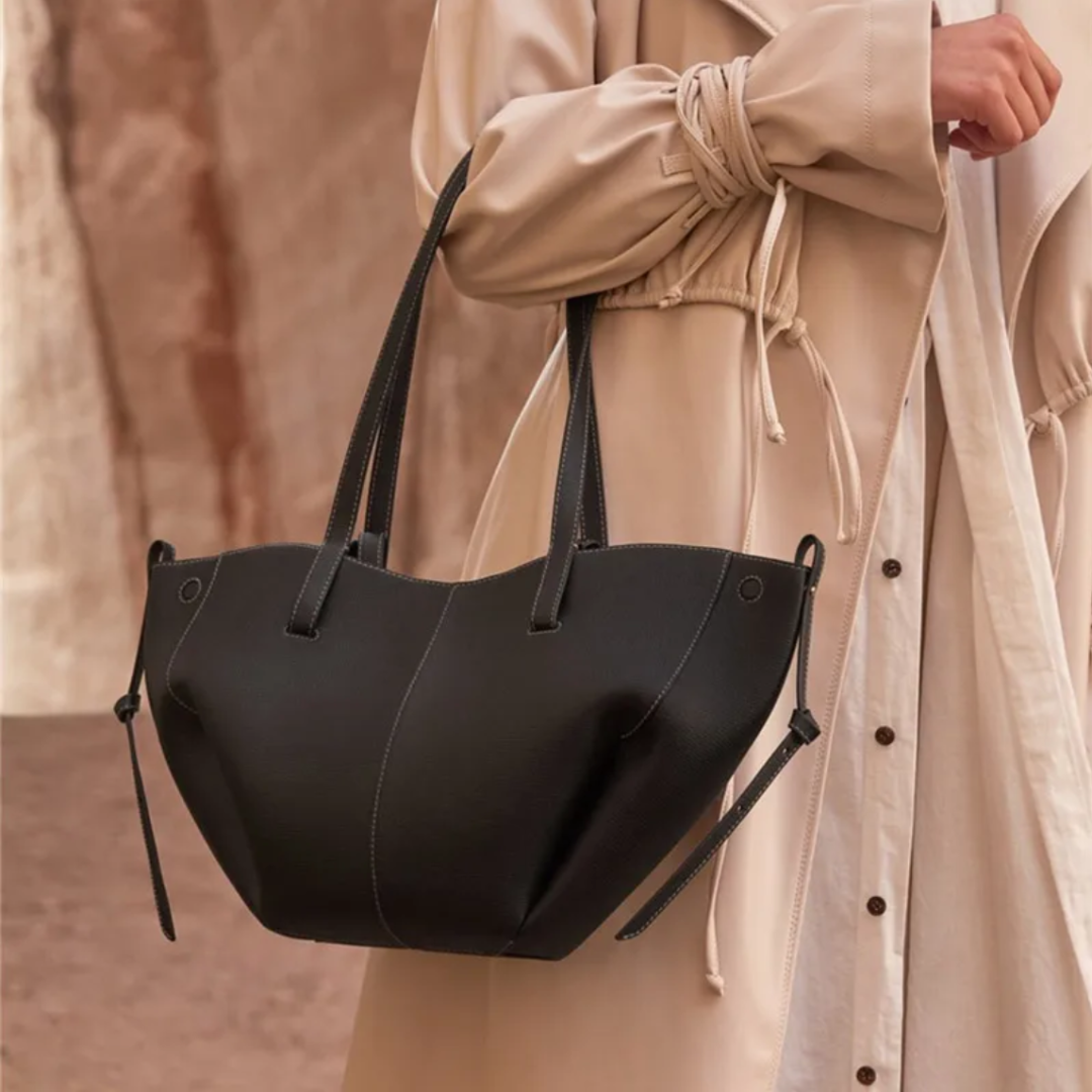Women's Spacious Leather Handbag