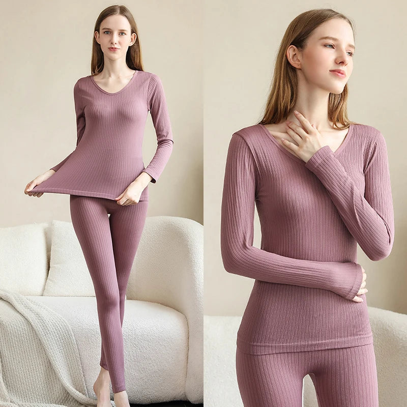 Women's Warm Shaping Thermal Underwear Set