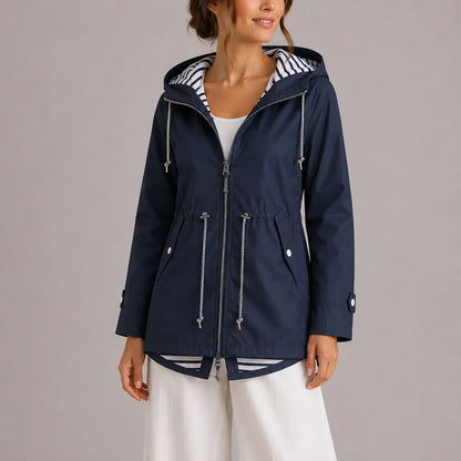 Women's Waterproof Hooded Rain Jacket