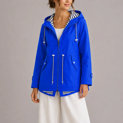 Women's Waterproof Hooded Rain Jacket