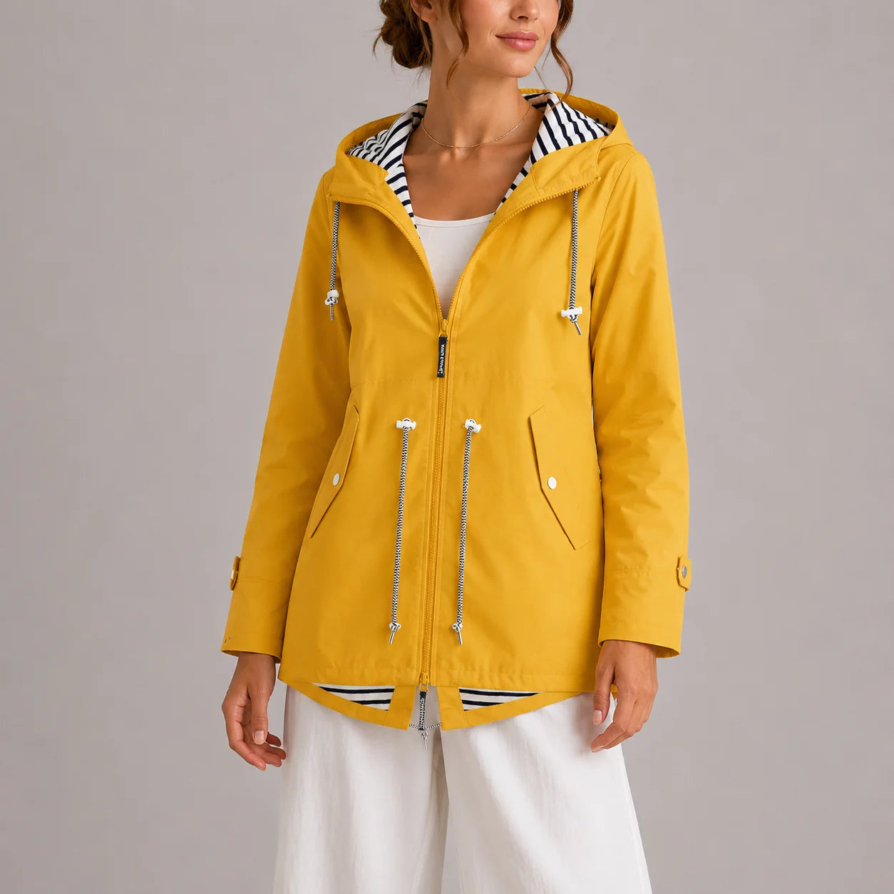 Women's Waterproof Hooded Rain Jacket