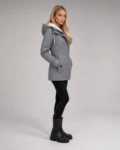Women's Waterproof Hooded Winter Parka Jacket