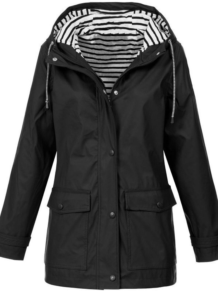 Women's Waterproof Windproof Trench Coat