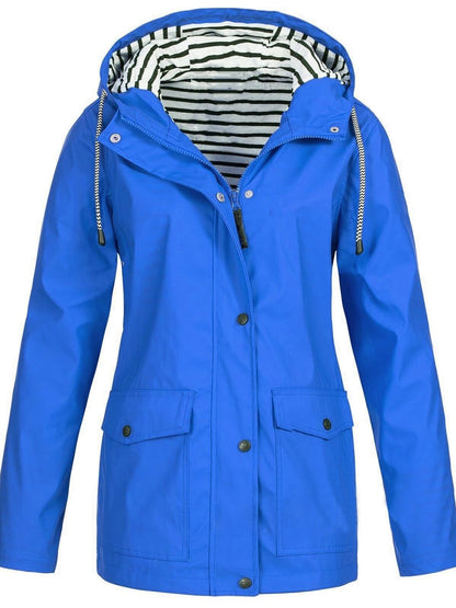 Women's Waterproof Windproof Trench Coat