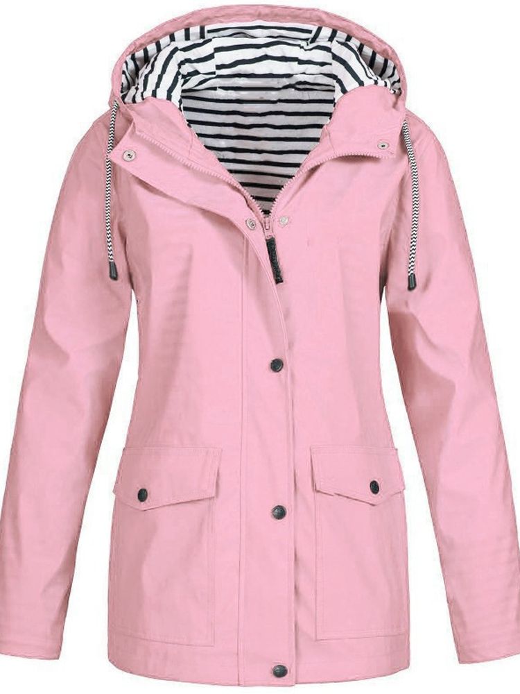 Women's Waterproof Windproof Trench Coat