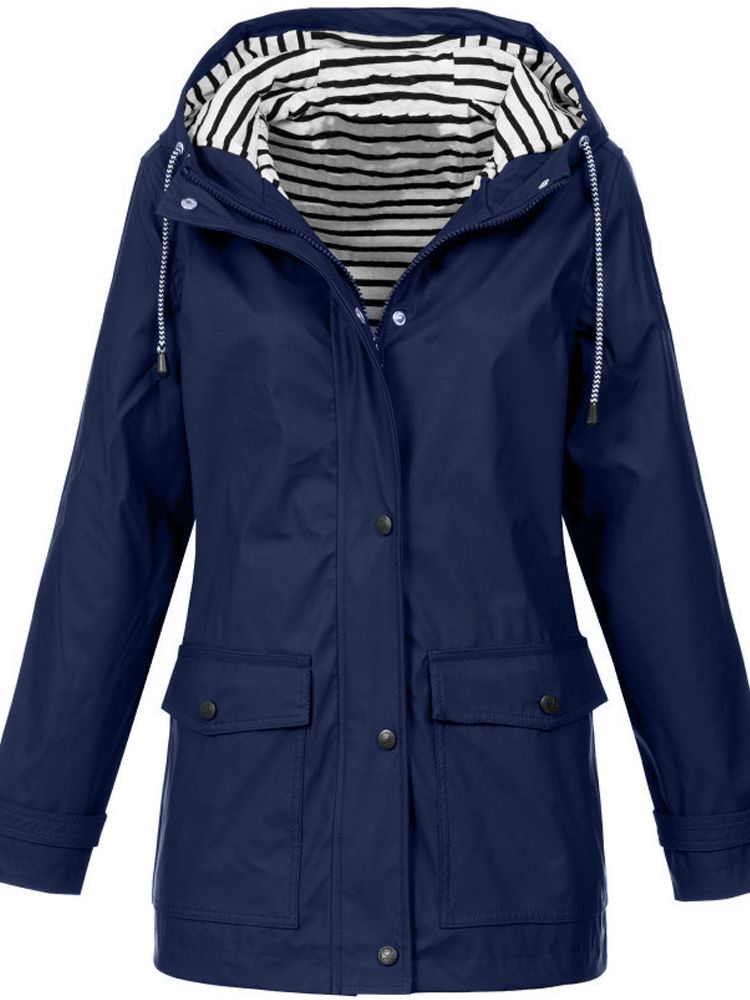 Women's Waterproof Windproof Trench Coat