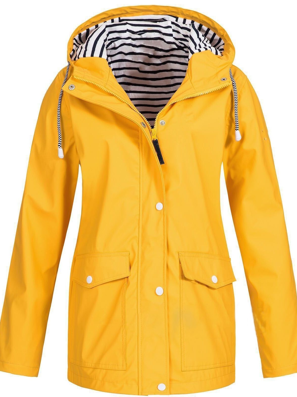 Women's Waterproof Windproof Trench Coat