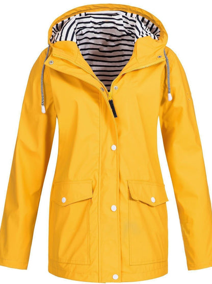Women's Waterproof Windproof Trench Coat