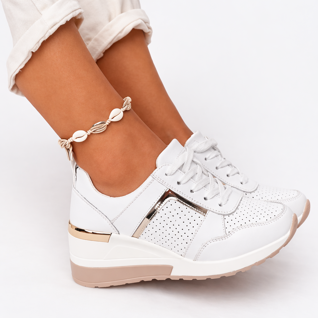 Women’s Wedge Platform Comfort Trainers
