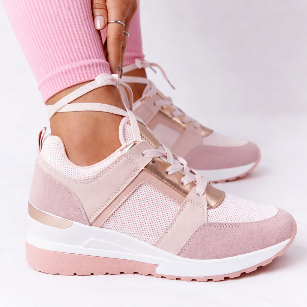 Women’s Wedge Platform Comfort Trainers