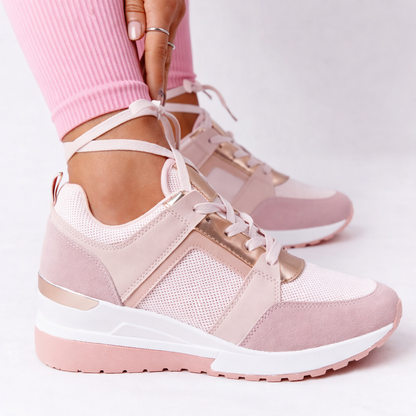 Women’s Wedge Platform Comfort Trainers