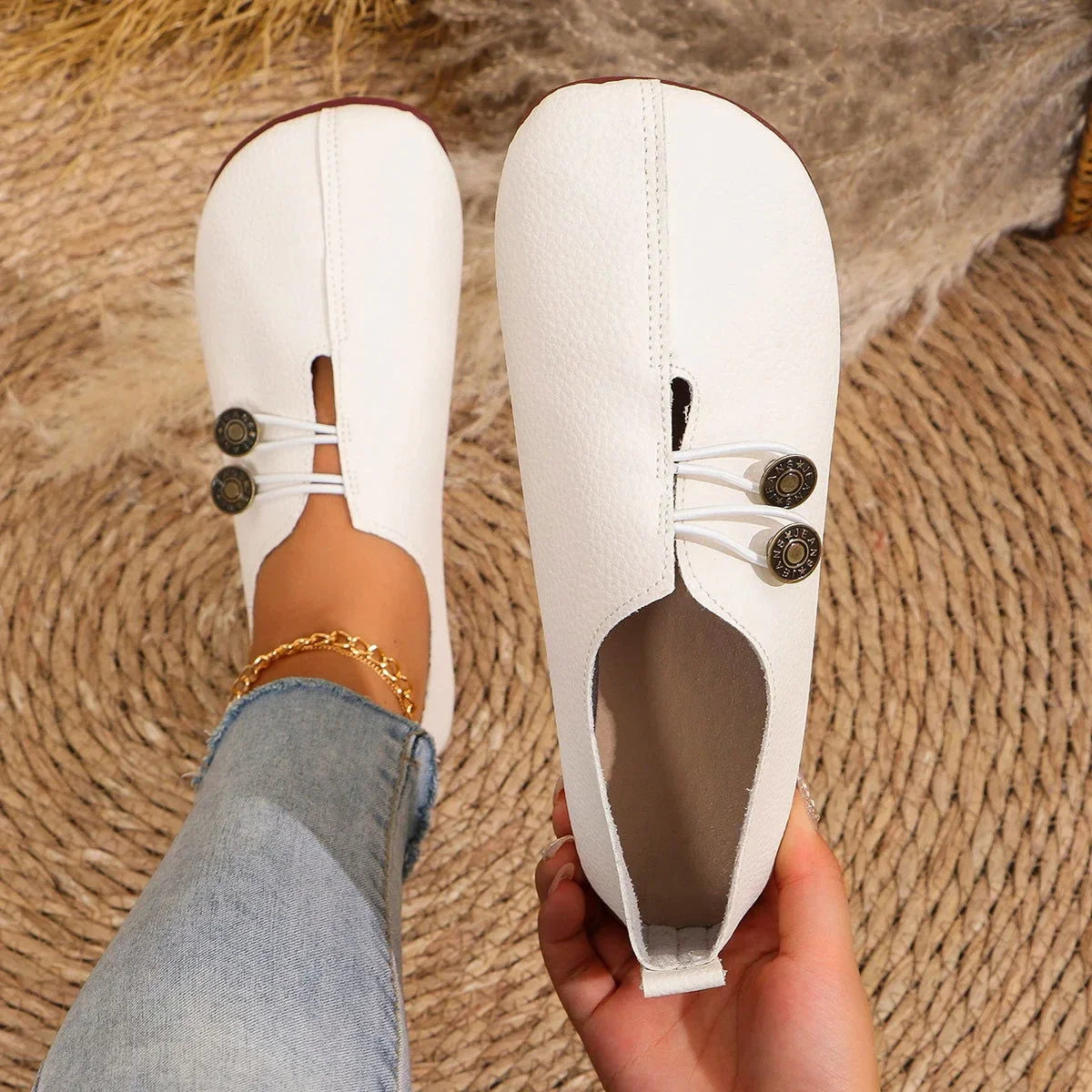 Women’s Wide Fit Comfort Ballet Loafers
